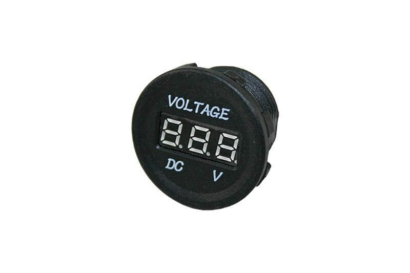 Power Line Voltmeter inbouw