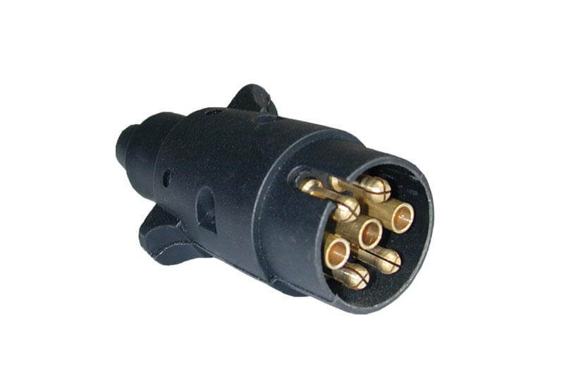 7-polige stekker voor caravan of aanhanger