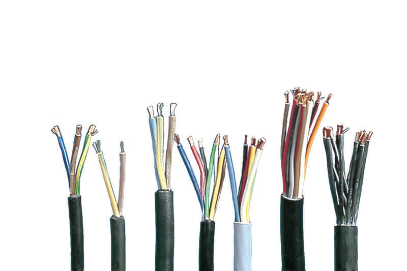 13-aderige kabel 9x 1.5mm² en 4x 2.5mm² zwart 50 meter