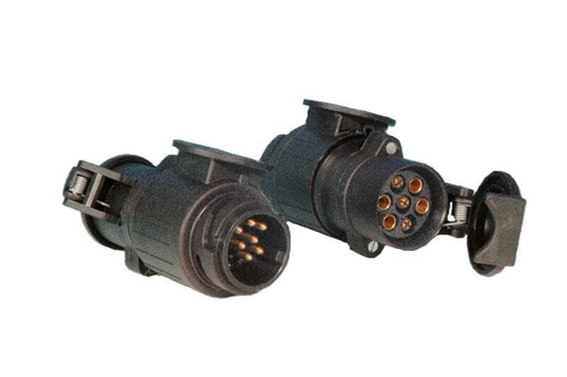 Adapter 13-polige stekker DIN naar 7-polig contrastekker