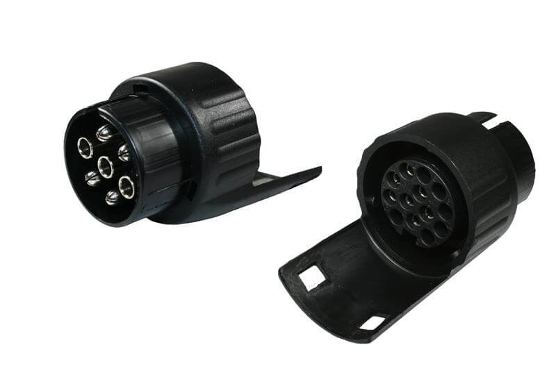 Adapter mini 7-polig naar 13-polig DIN