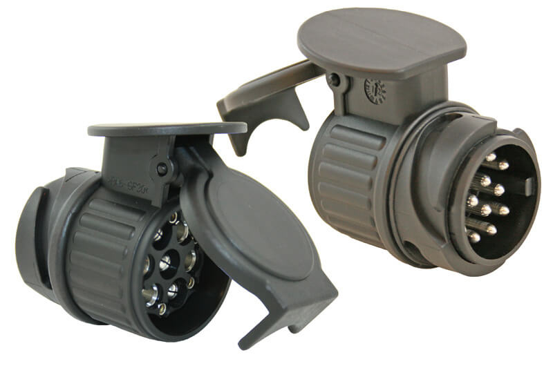 Adapter mini 13-polig DIN naar 13-polig Multicon West