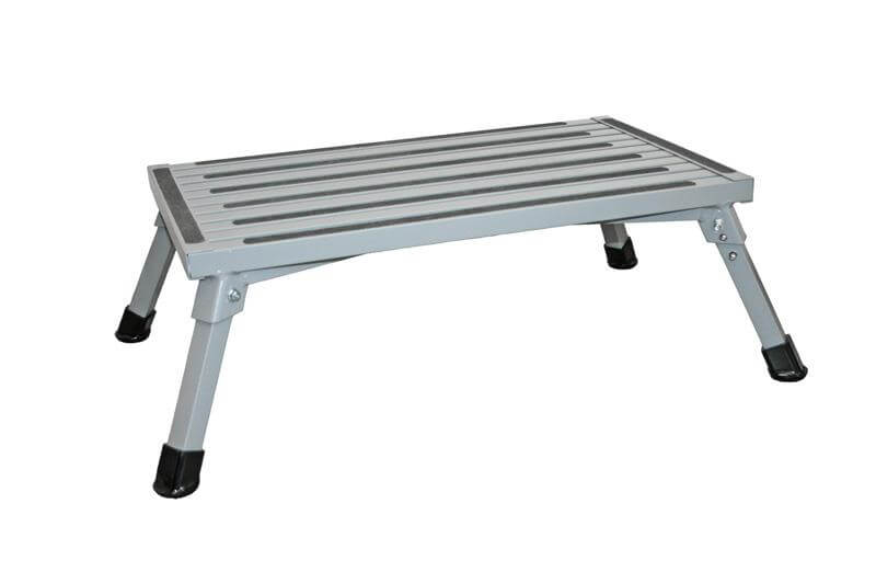 Victoria XL opstap aluminium inklapbaar met extra groot loopvlak